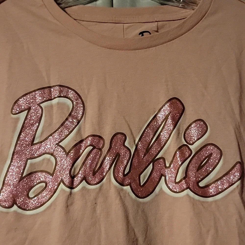 Barbie Crop Top in Dusty Pink - Picture 2 of 3